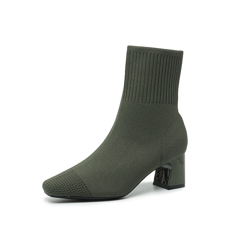 VELOURIS | Bottines Stretch Tendance