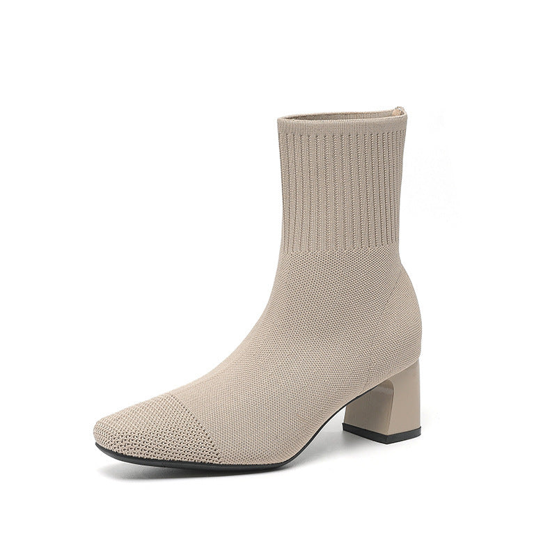 VELOURIS | Bottines Stretch Tendance