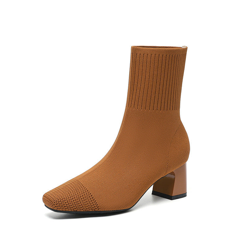 VELOURIS | Bottines Stretch Tendance