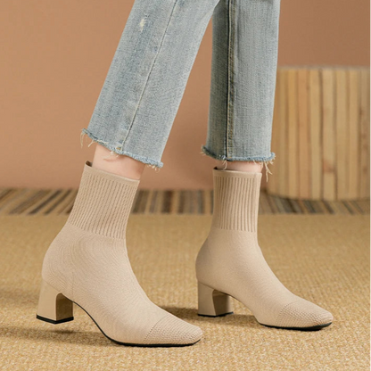 VELOURIS | Bottines Stretch Tendance